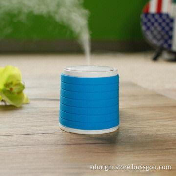 Ultrasonic Mist Maker with Silicone Surface, LED Light on Top, 2014 New Design